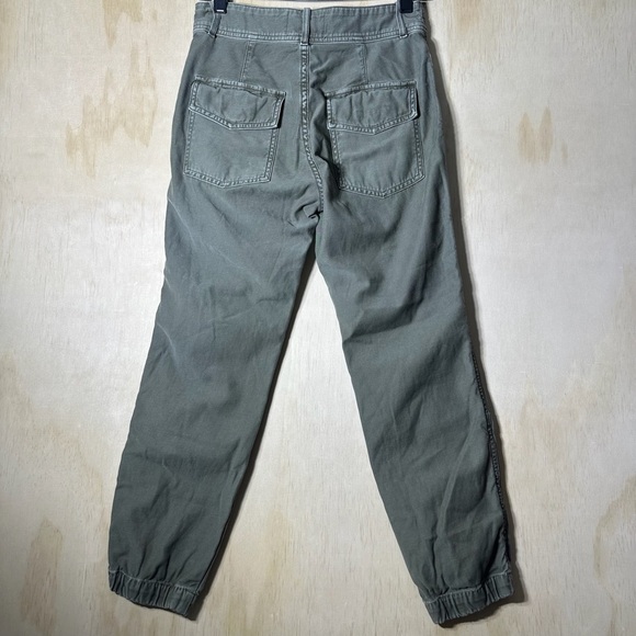 Citizens of Humanity Agni Utility Olive Green Cotton Jogger Pants Womens Size 23 - Picture 7 of 12